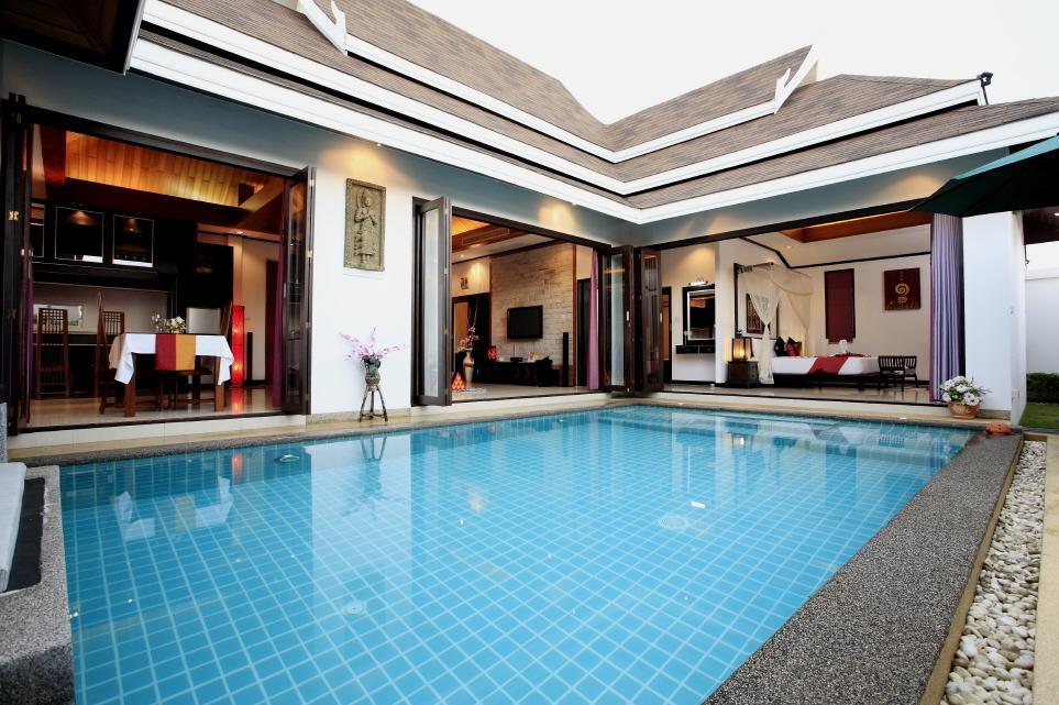 The Iris Pool Villa Rawai Oda fotoğraf